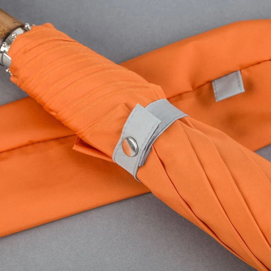 British Folding Umbrella - Orange:Grey 7.jpeg