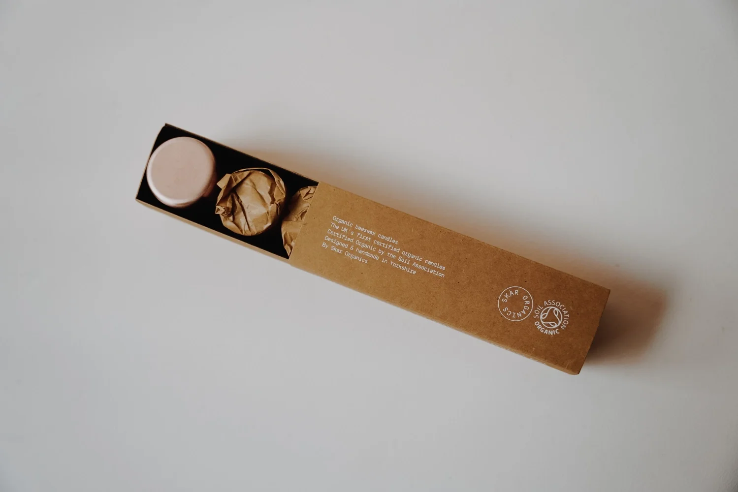 Organic Beeswax Tealights + 1 Solid Copper Cup 1.webp