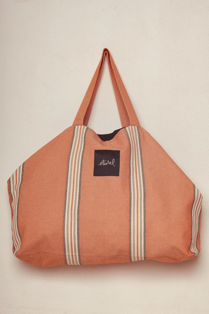 Maxi Shopper Bag in Burgundy Clay Twill 4.webp