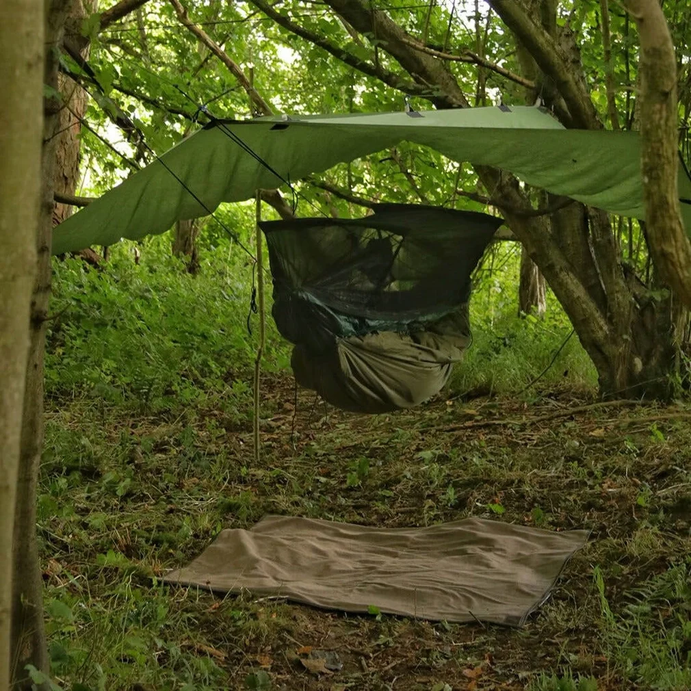 Wool and Wax Canvas Blanket Ground Mat 5.webp