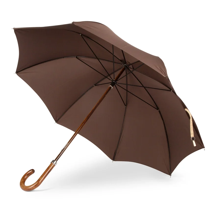 British Umbrella, Beech & Maple - Brown:Sand.webp