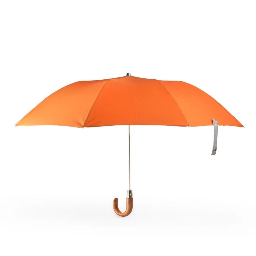 British Folding Umbrella - Orange:Grey.jpeg