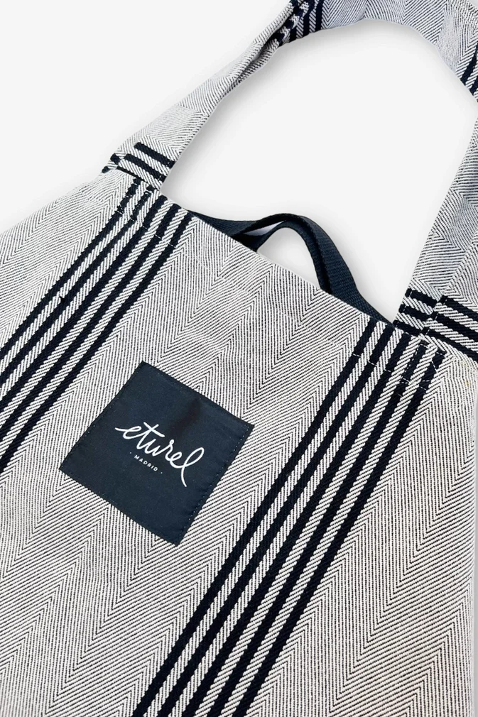 Burgos Maxi Twill Black Shopper Bag 8.webp