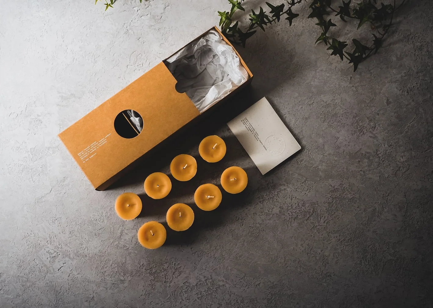 Organic Beeswax Votives.webp