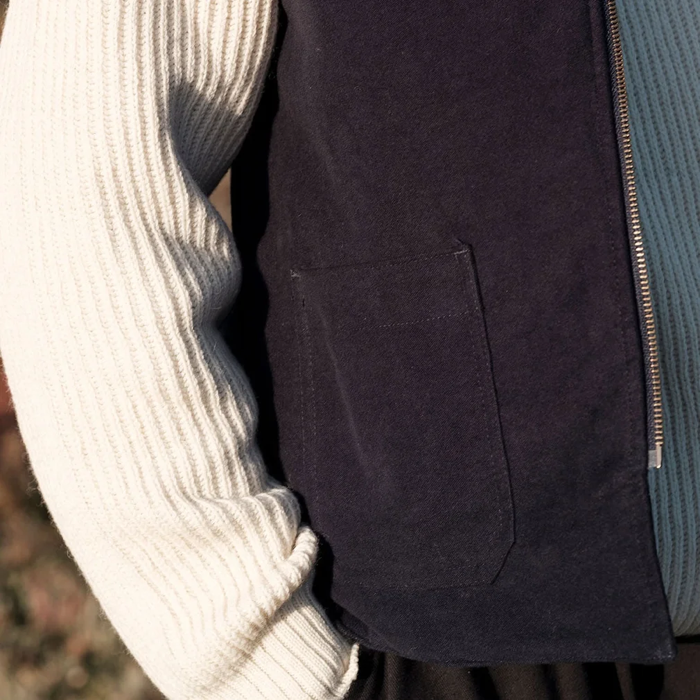 The Reversible Vest - Navy 4.webp