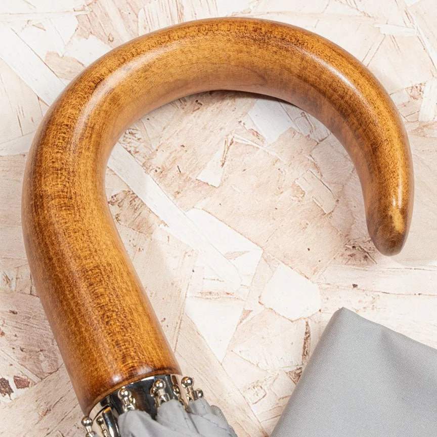 British Folding Umbrella - Grey:Green 5.jpeg