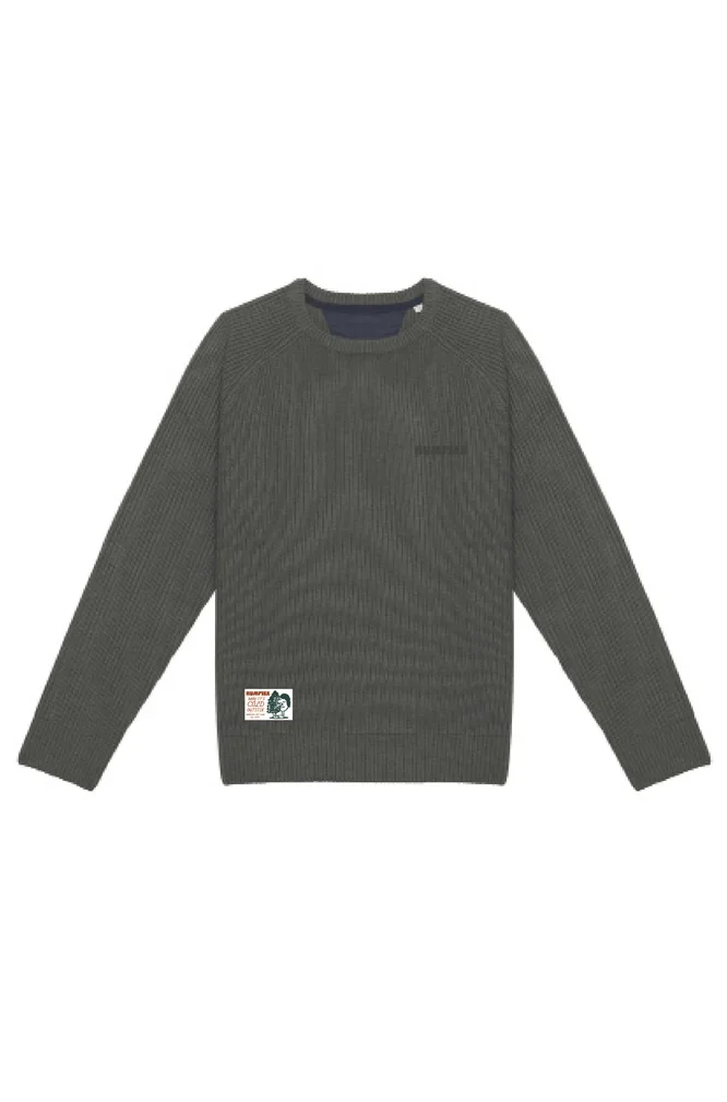 Khaki Knit Baby Sweater 3.webp