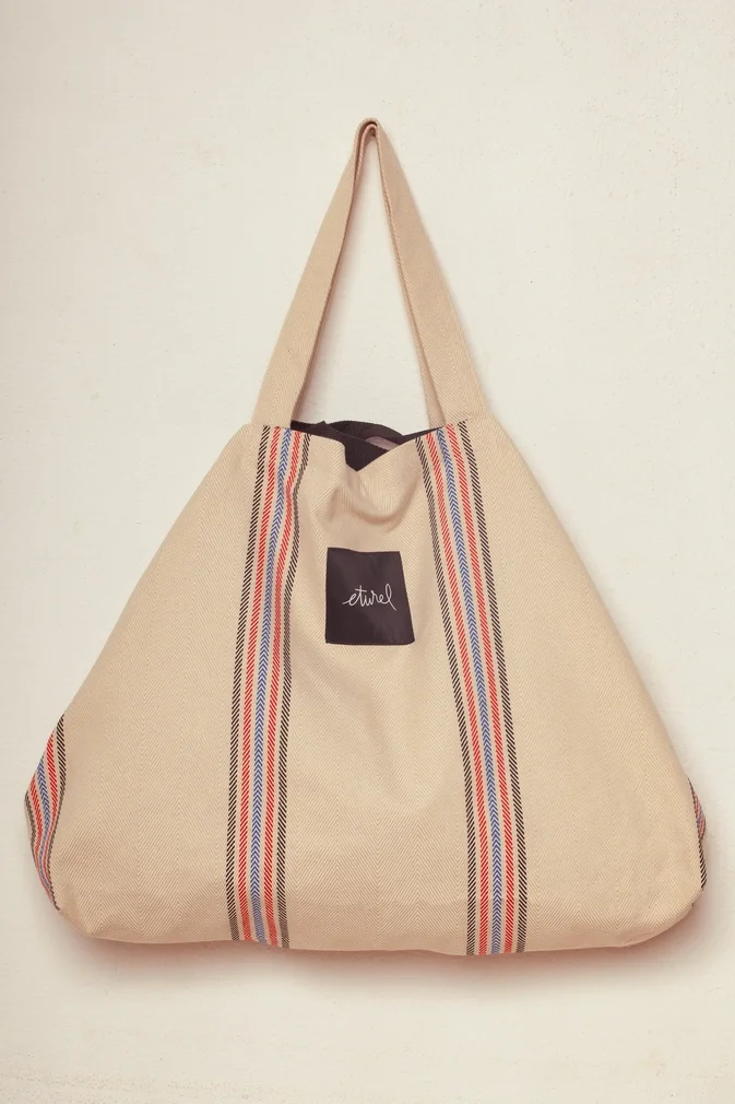 Burgos Raw Maxi Twill Shopper Bag 3.webp