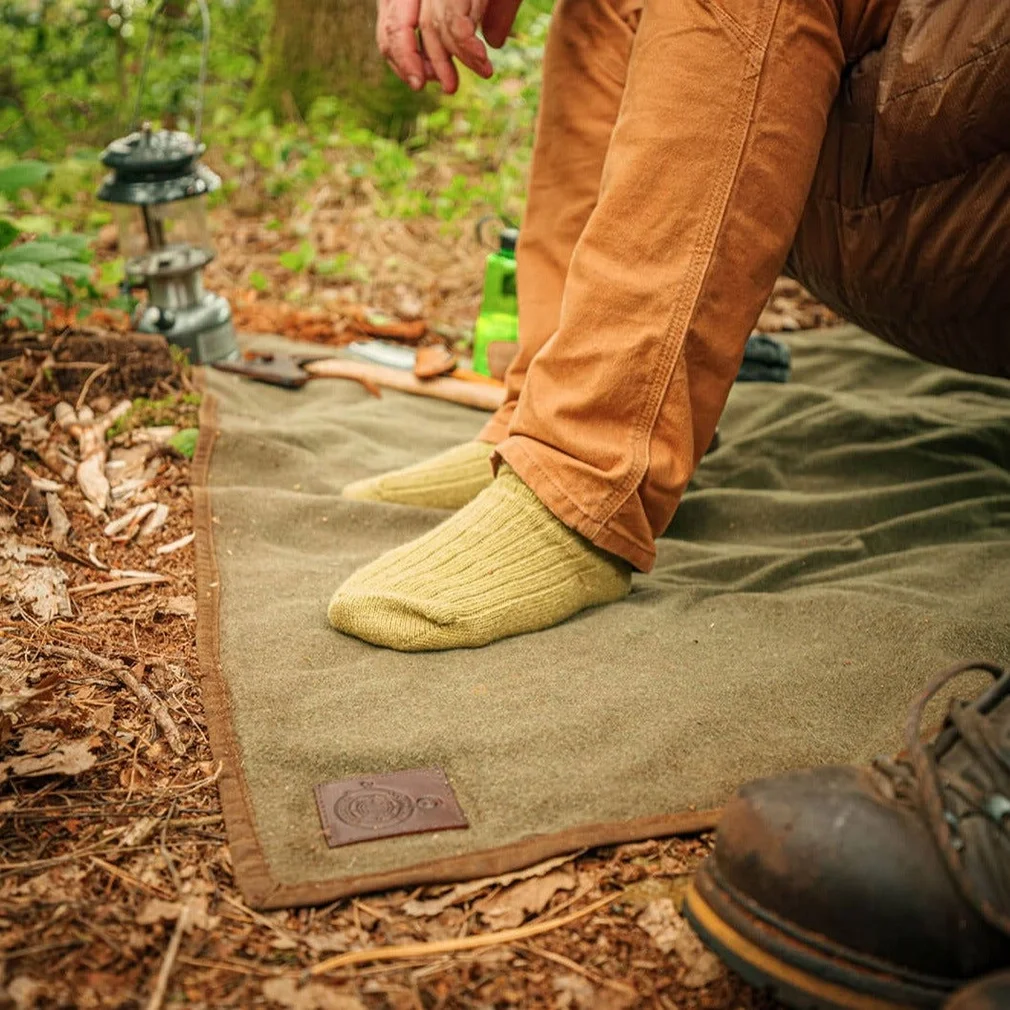 Wool and Wax Canvas Blanket Ground Mat.webp