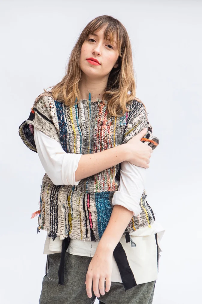 Studio-Handwoven Zero Waste Tabard