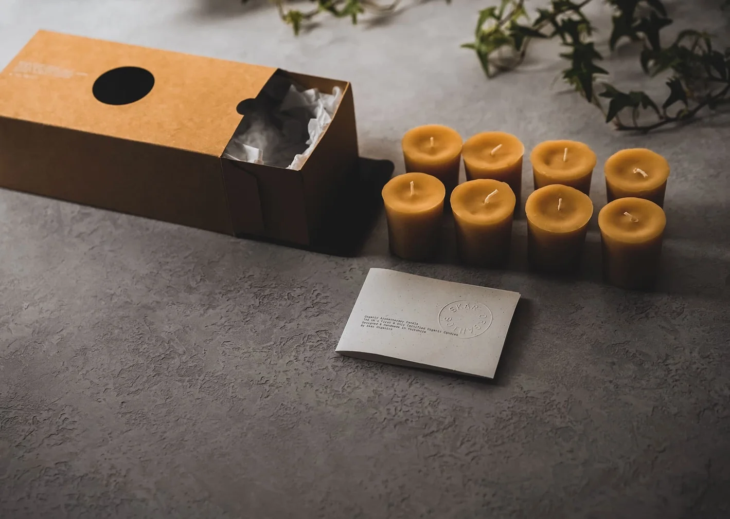 Organic Beeswax Votives 3.webp