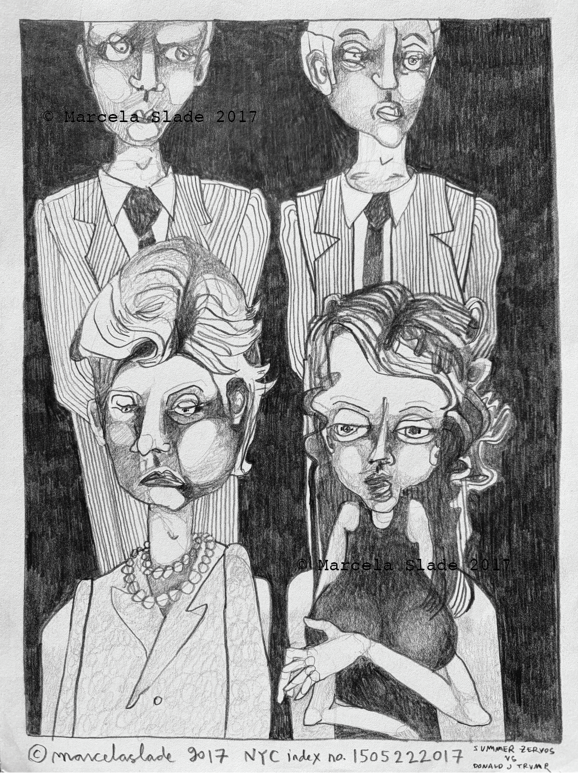 NYC index no. 1505222027 Sumer Zervos vs Donald J Trump
