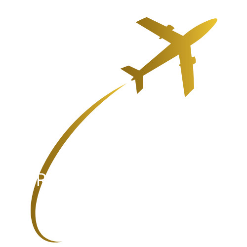 Logotipo de una artista con un micrófono en la mano, en tonos dorados y blancos.