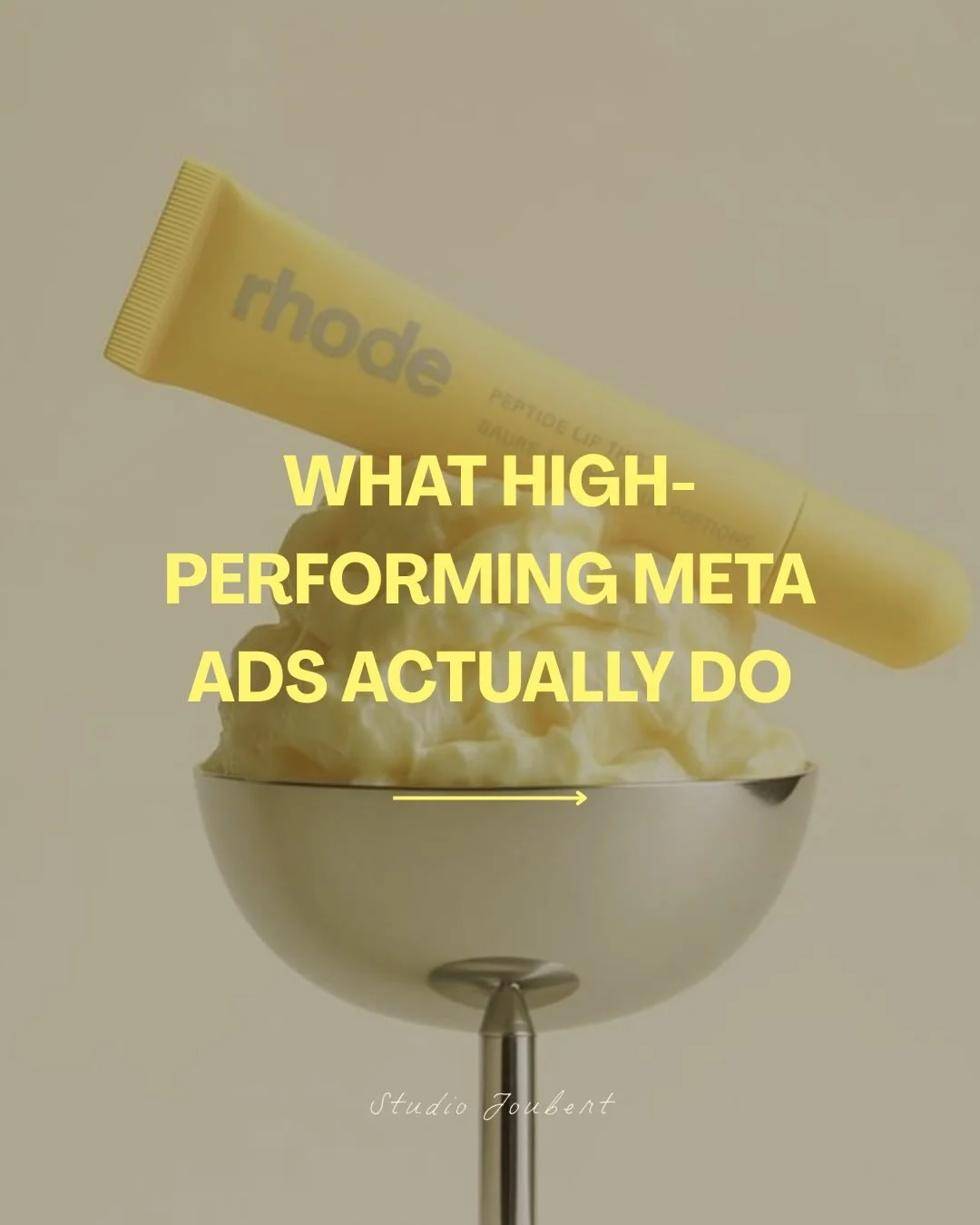 More creative doesn&rsquo;t guarantee better results.

Meta&rsquo;s algorithm reads your visuals, hooks and messaging to understand who your ad is for. If your creative doesn&rsquo;t clearly signal the audience, the algorithm is left to guess.

The b