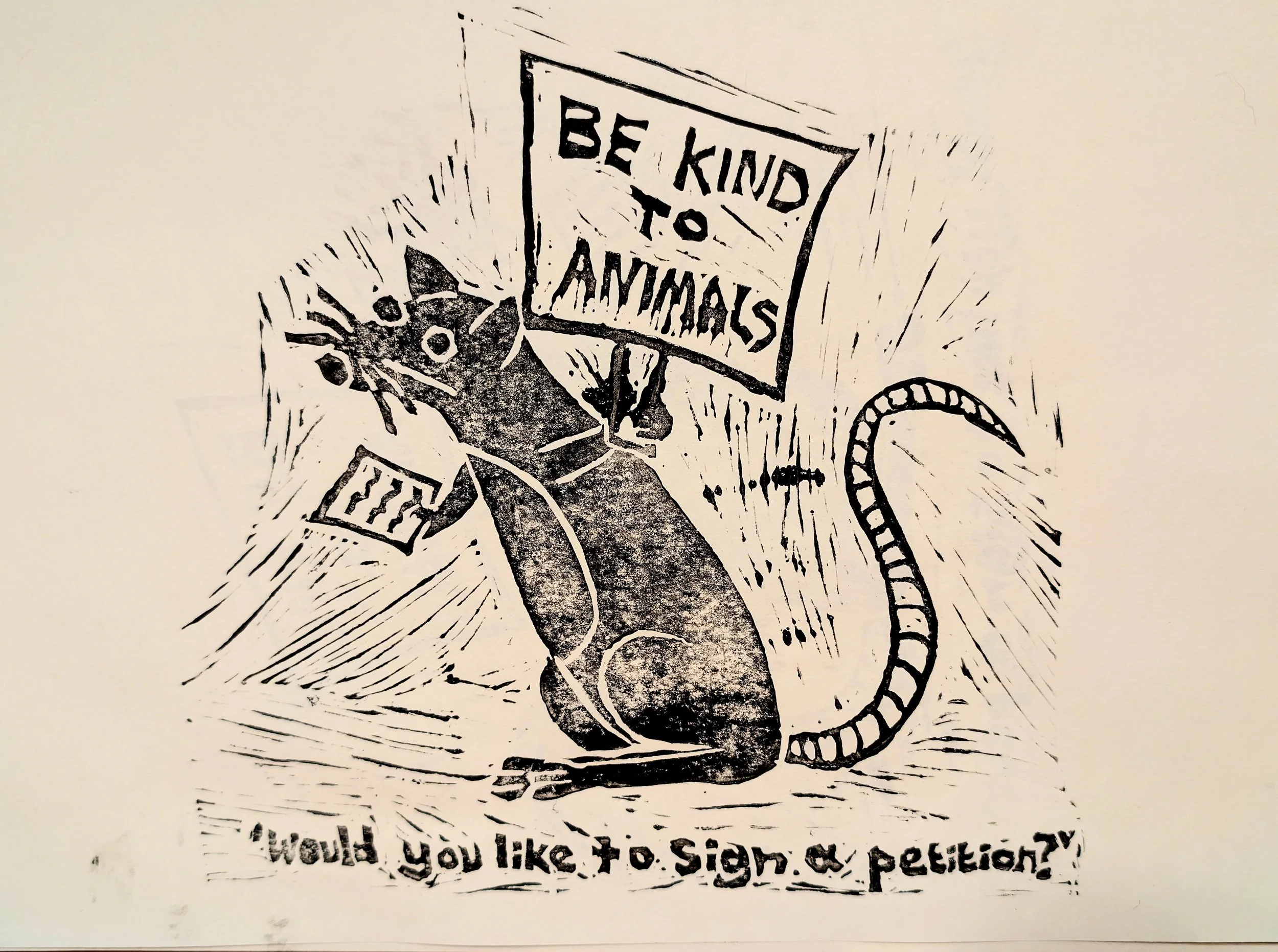 'Be Kind' A4 Print