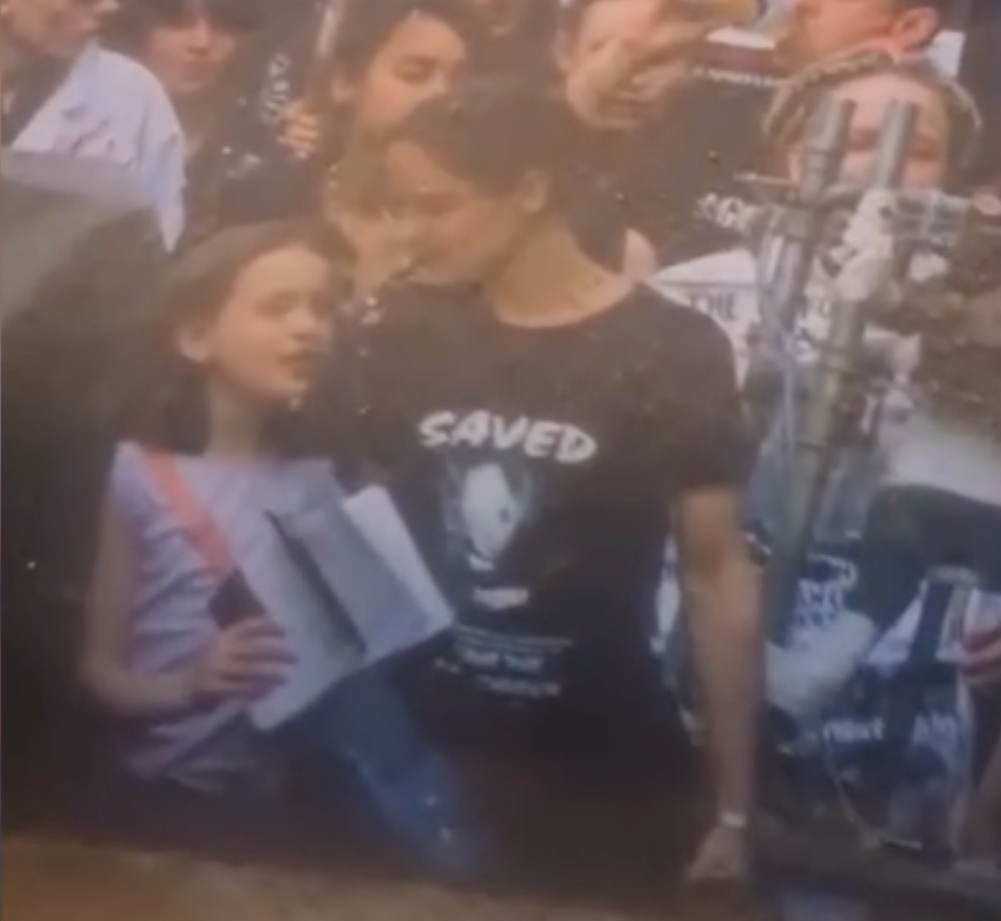 Image from an Animal Rights demonstration in London, dated roughly 2007