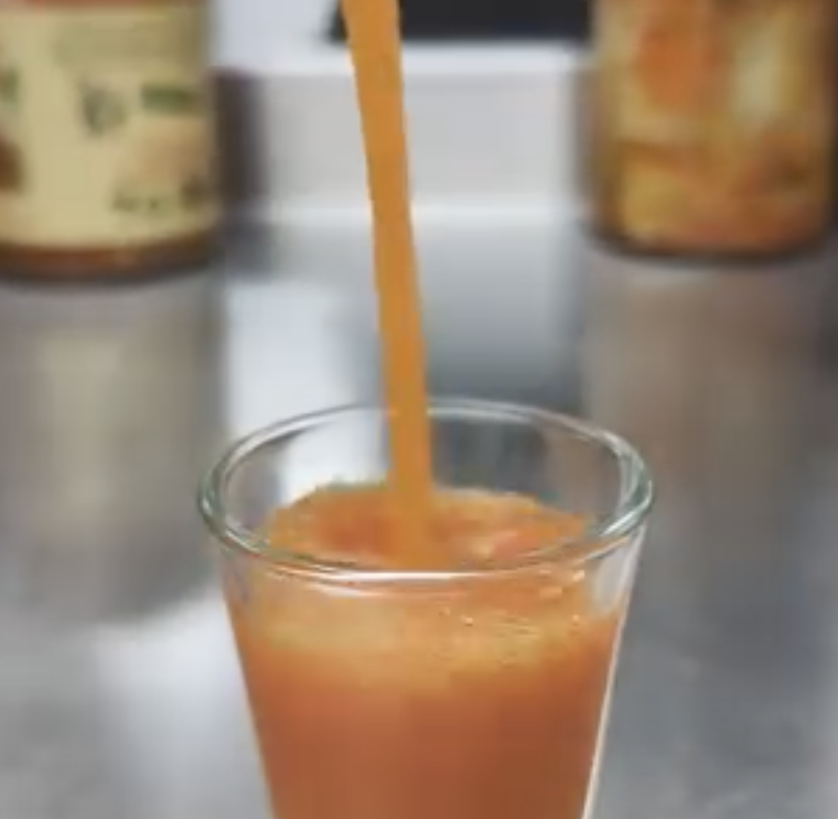 Social media post for The Crafty Pickle Co. featuring Kimchi Juice.