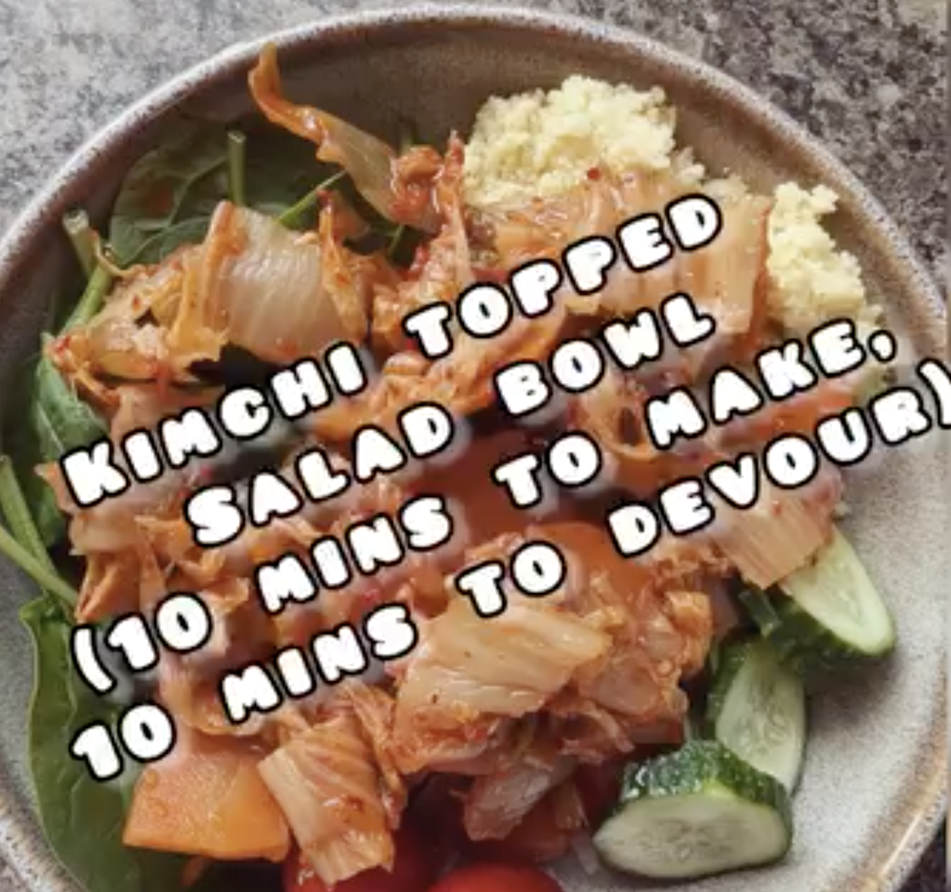 Social media post for The Crafty Pickle Co. featuring Crafty Kimchi