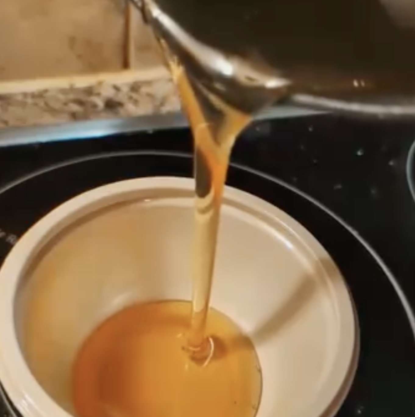 Social media post for The Crafty Pickle Co. showcasing how to make vegan honey at home.