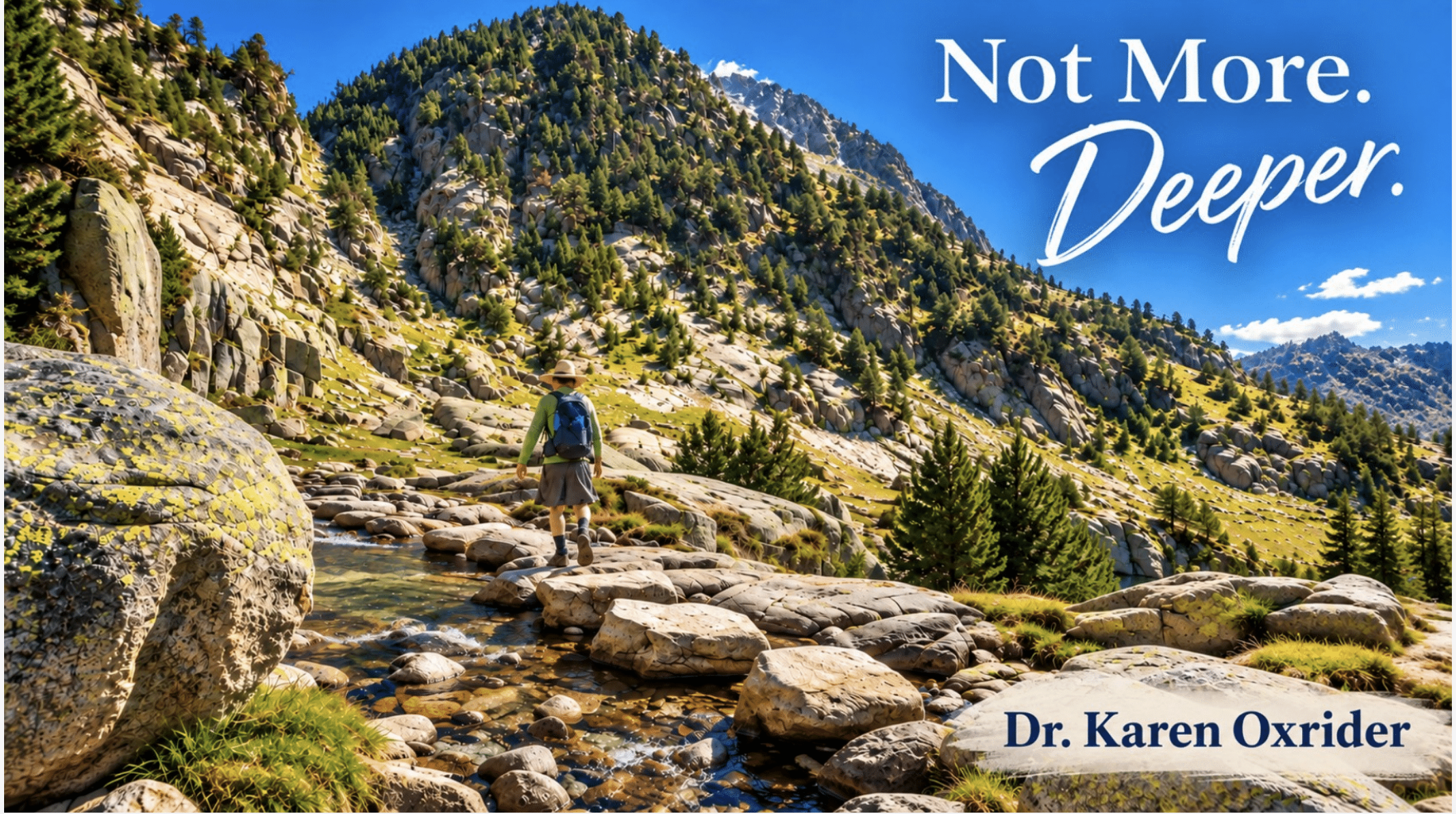 Not More … Deeper