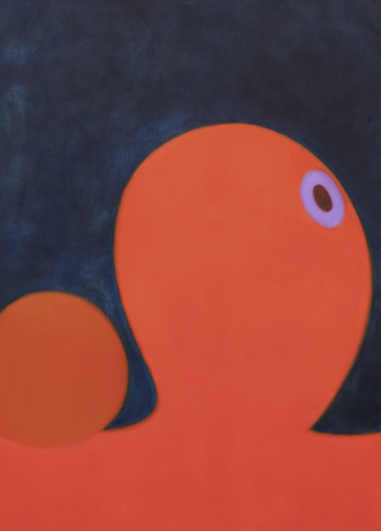 Red Balloon, 2024.
Oil on canvas,
70 × 50 inches