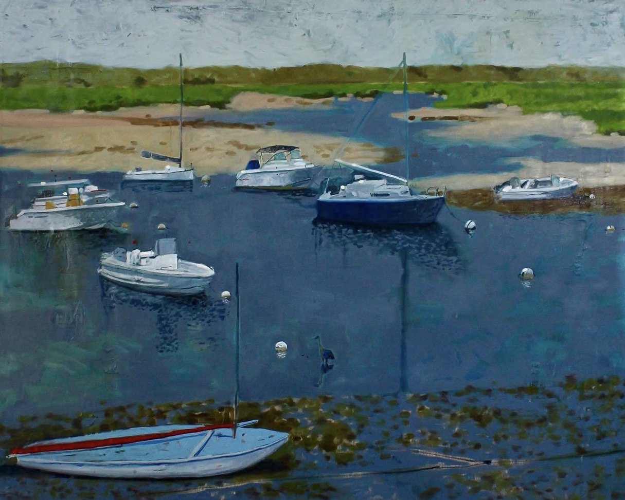 Cicero in Cape Cod, 2026. Oil on canvas, 48 × 60