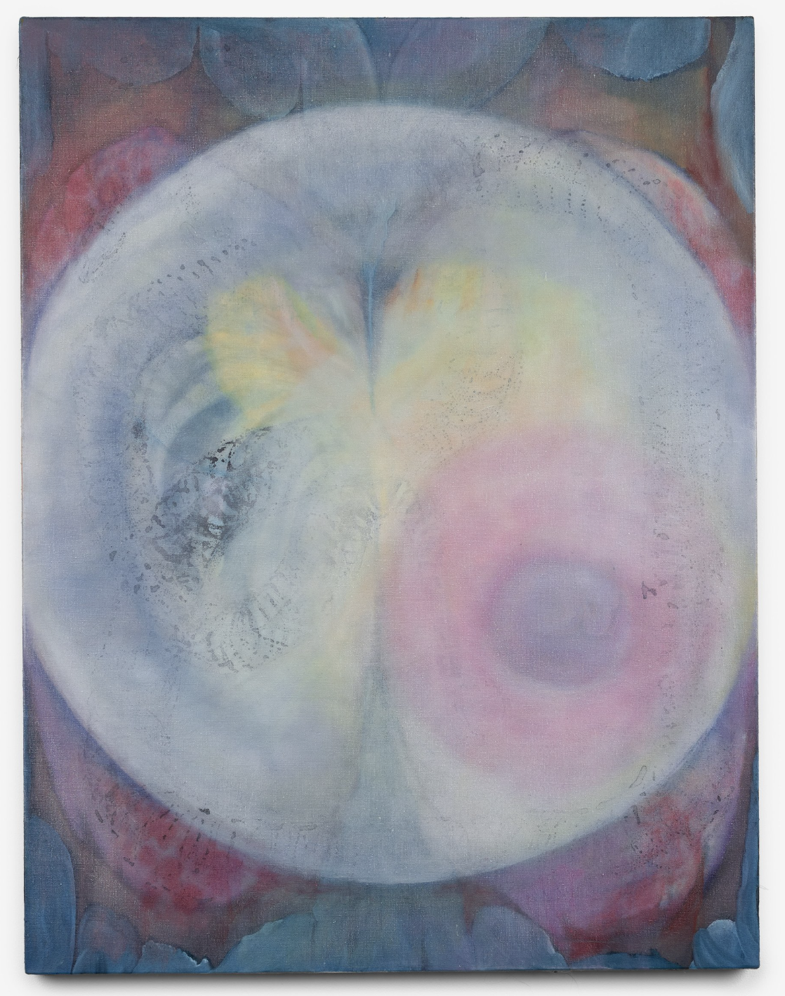 Stone Milk, 2026. Oil on linen. 37 x 28.5 inches.