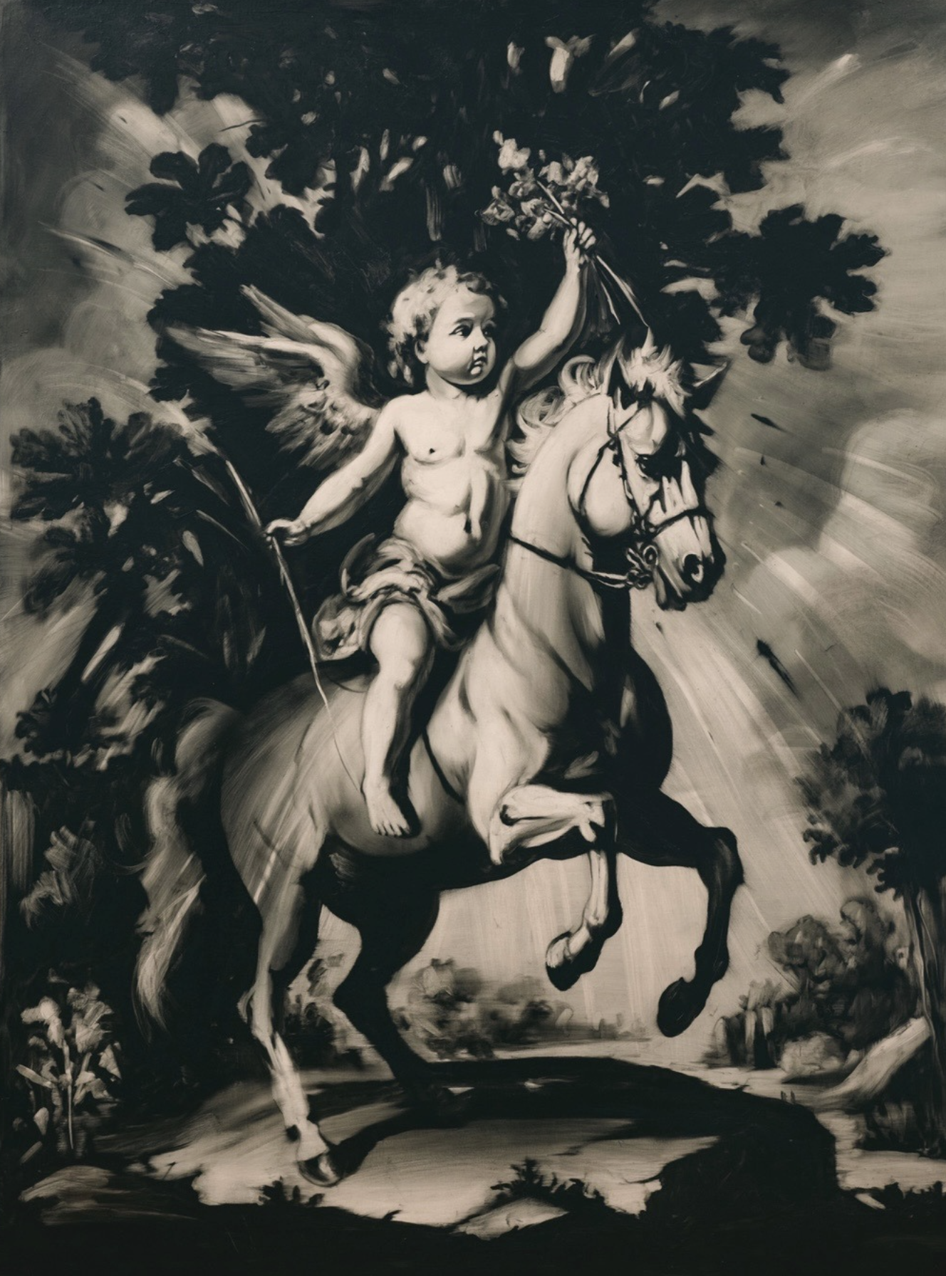 Charles, 2025.
Oil on canvas,
48 × 36 inches