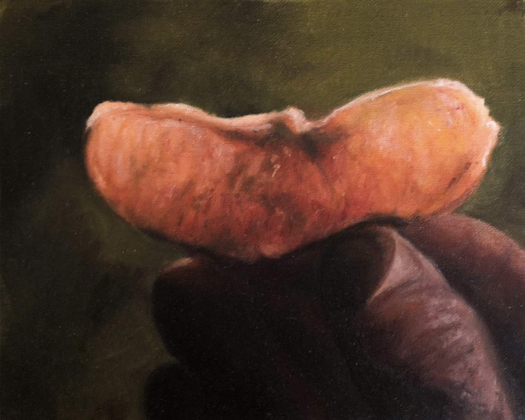 Mikan, 2026. Oil on canvas, 10 × 8 inches