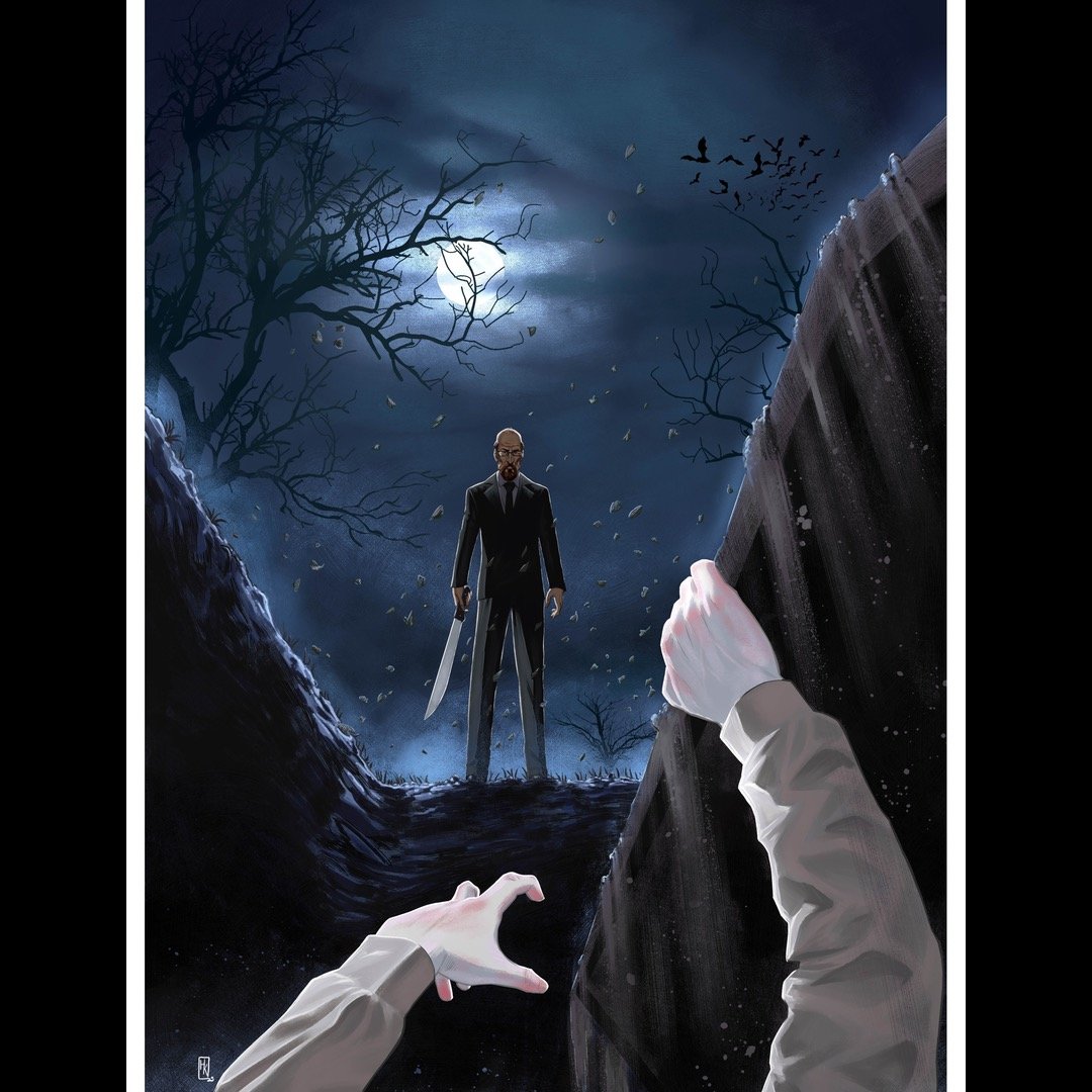 Cover Two of MORT #1. @_henrique_kennedy, you knocked it out of the park with this one. 

Main cover for Issue #1 tomorrow! 

#comicbook #indiecomic #comicbookart #indiecomicbook #comicbooks #kickstarter #horrorcomics #kickstartercomics