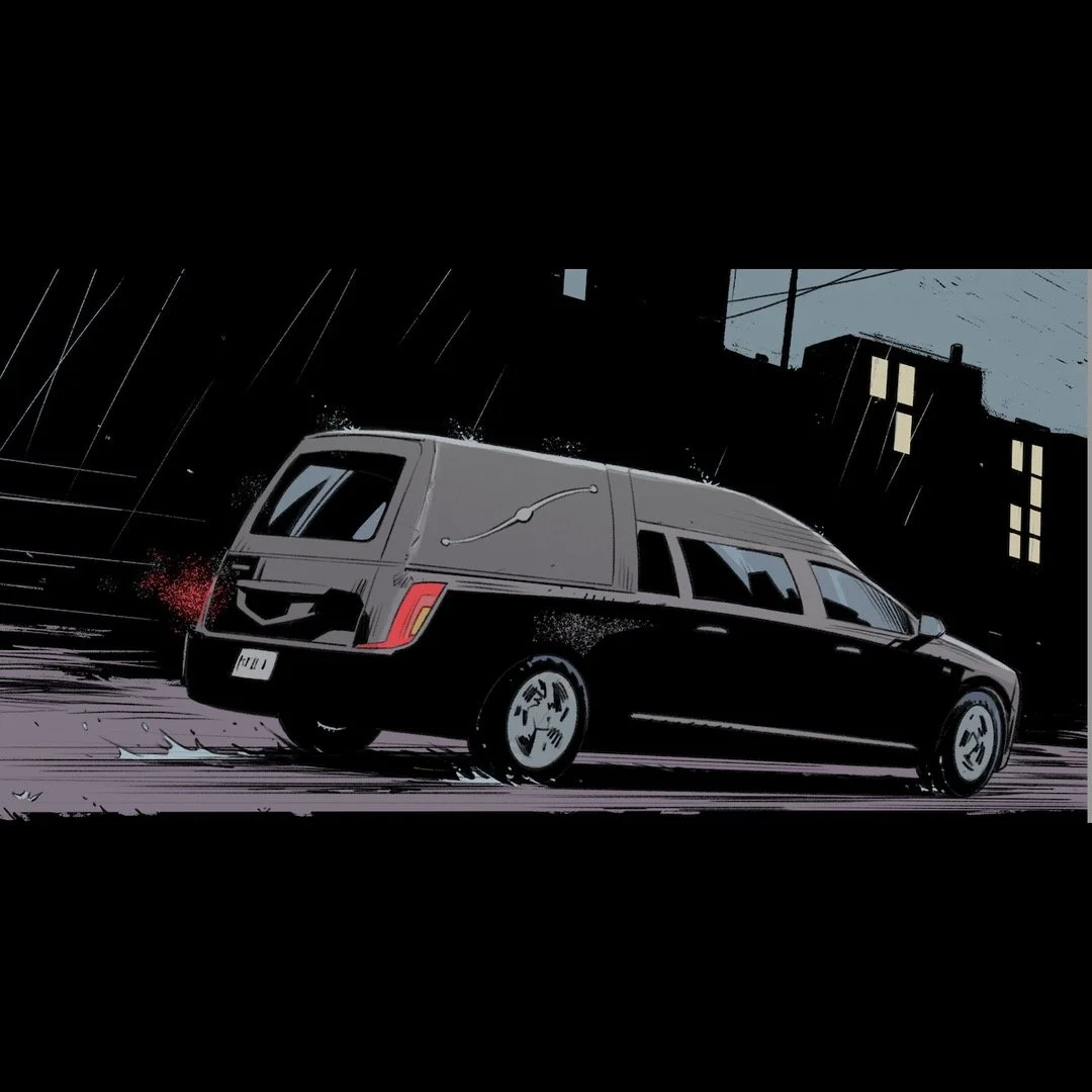 The Mortmobile

Art by: @nathannyil 

#comicbooks #indiecomics #kickstarter #comicbookart #comicbook #horrorcomics #kickstartercomics #comicbook