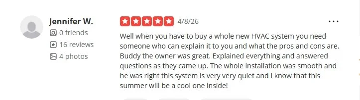 5-start yelp review