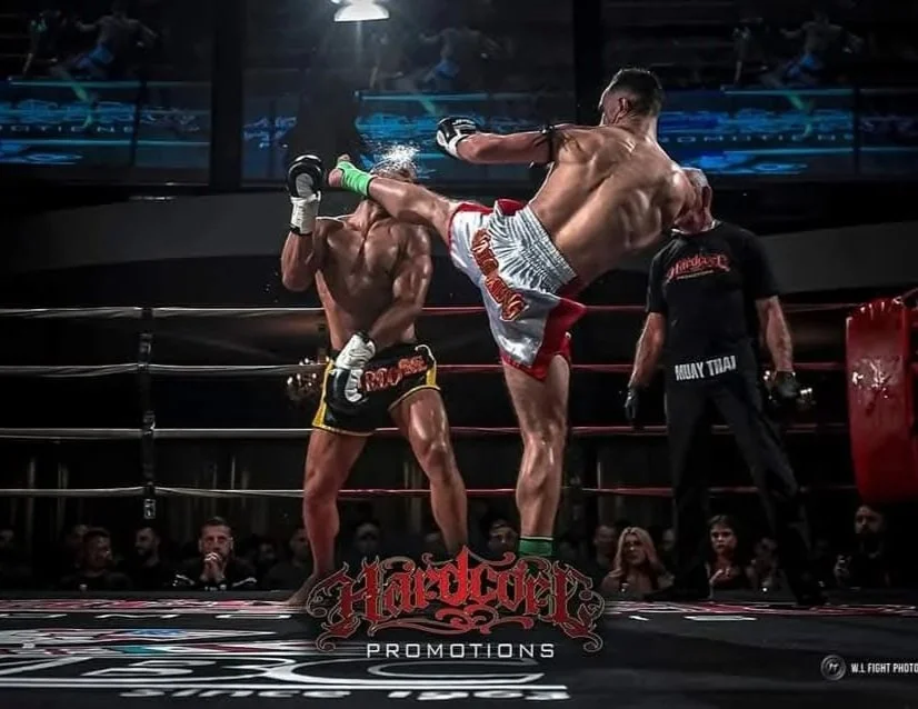 Thonsung Muay Thai Head Coach Tome Kokarevski signature Head Kick