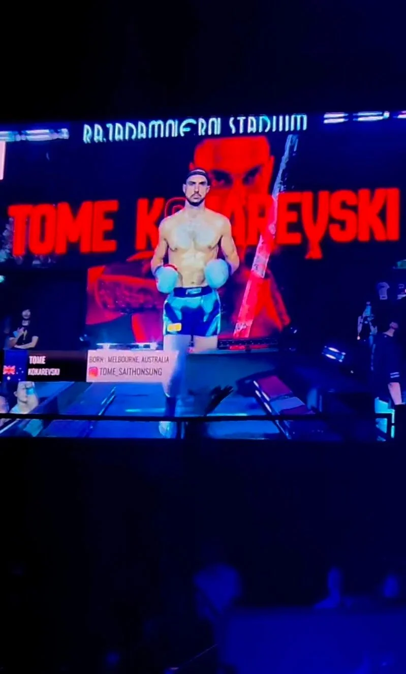 Thonsung Muay Thai Head Coach Tome Kokarevski at Rajadamnern Stadium - Road to RWS.