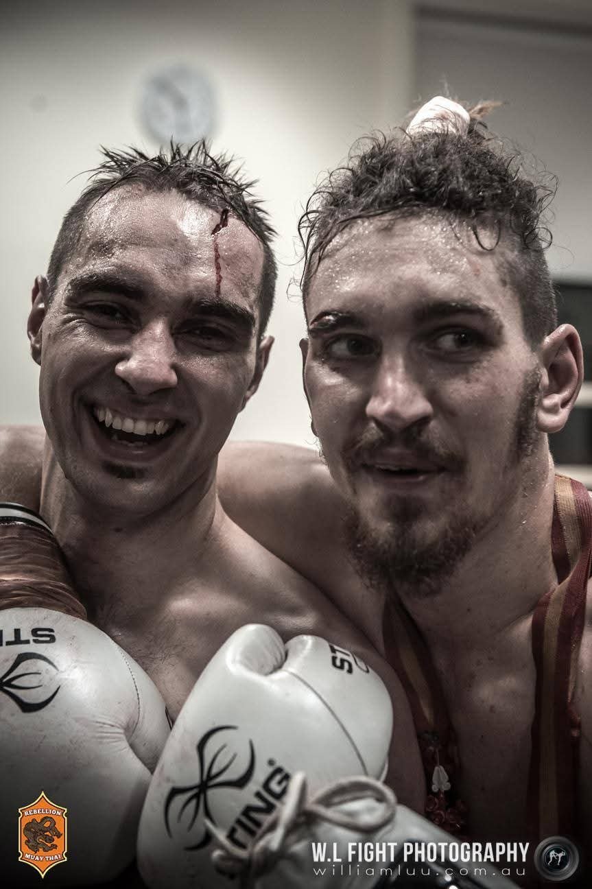 Thonsung Muay Thai Head Coach Tome Kokarevski's post-fight at Rebellion Muay Thai.