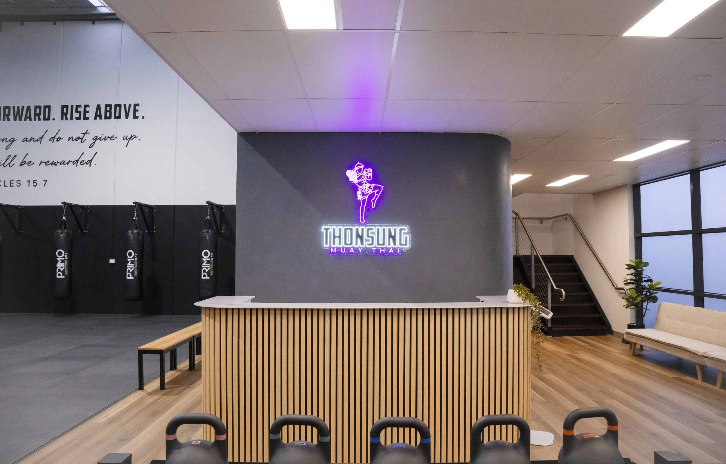 Thonsung Muay Thai gym facility and training area in Epping Victoria.