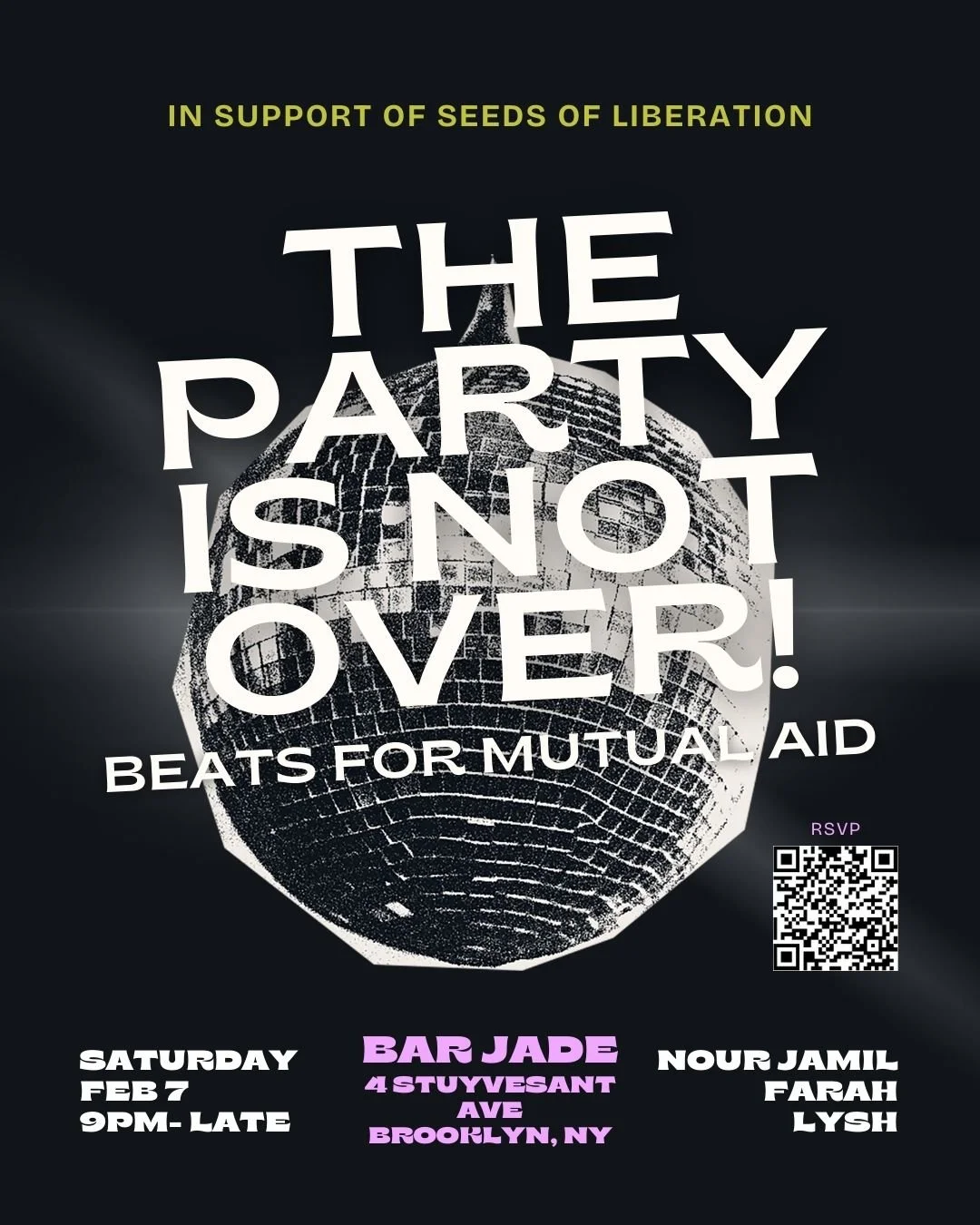 The Party is Not Over