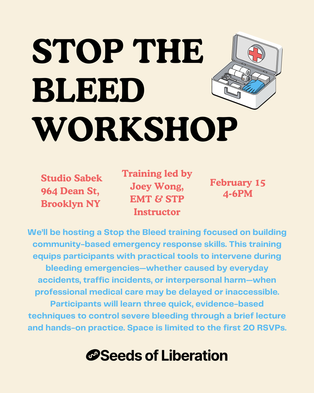 Stop The Bleed Workshop
