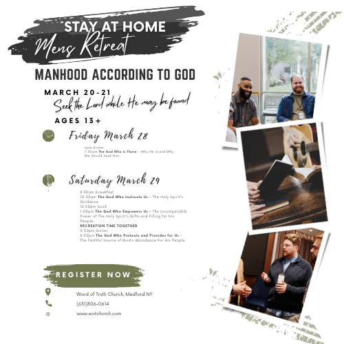 Men's Retreat: Manhood According to God