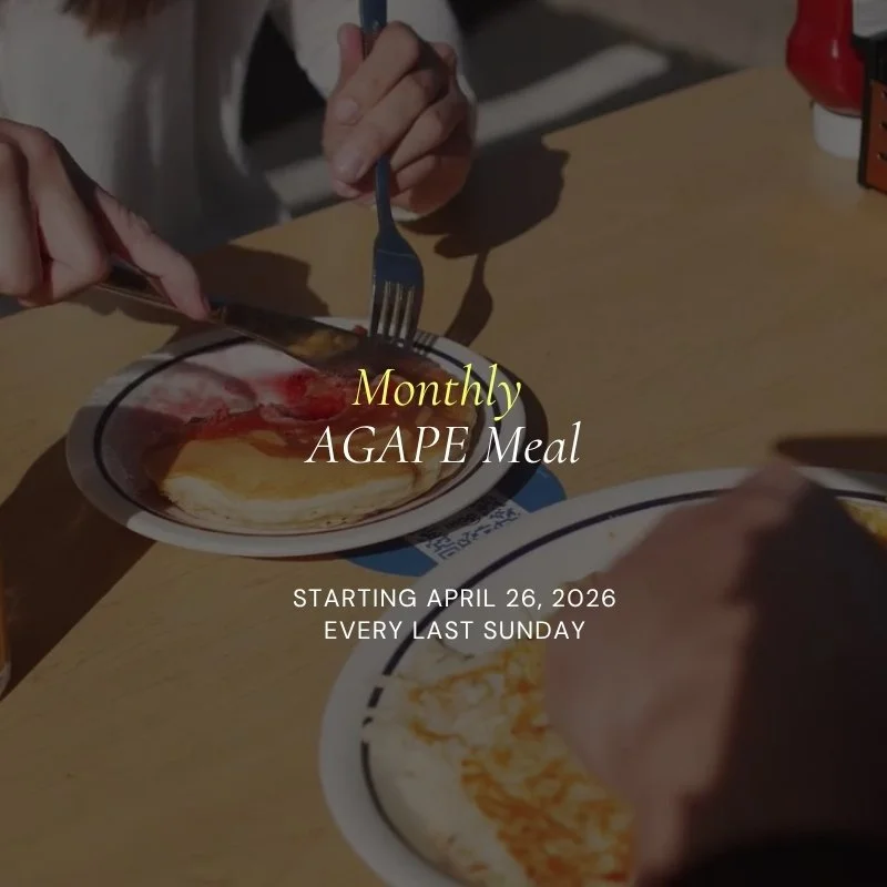Monthly Agape Meal