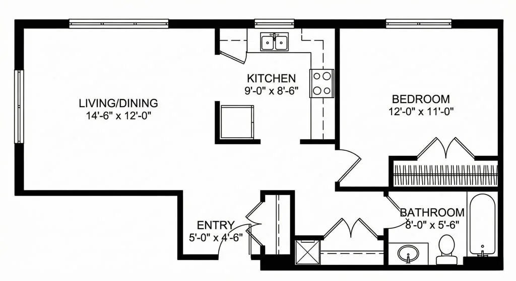 2D Floor Plan