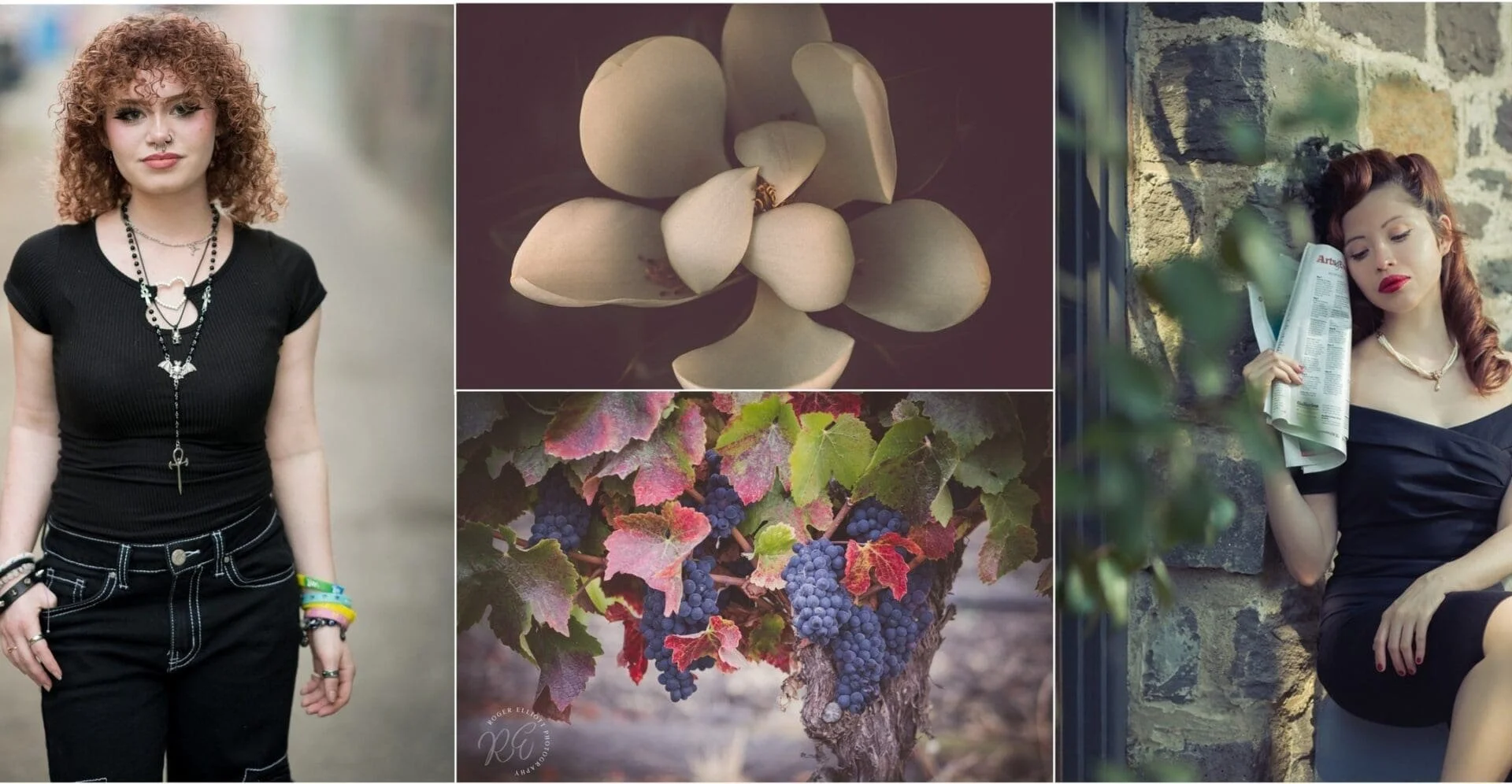 This collage embodies what my work encompasses