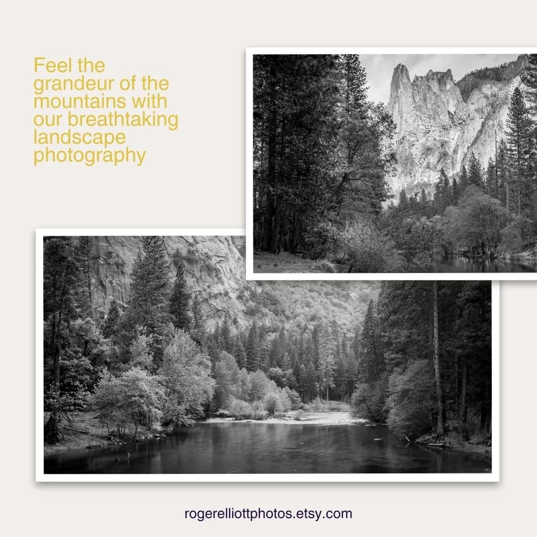 Feel the grandeur of the mountains with our breathtaking landscape photography