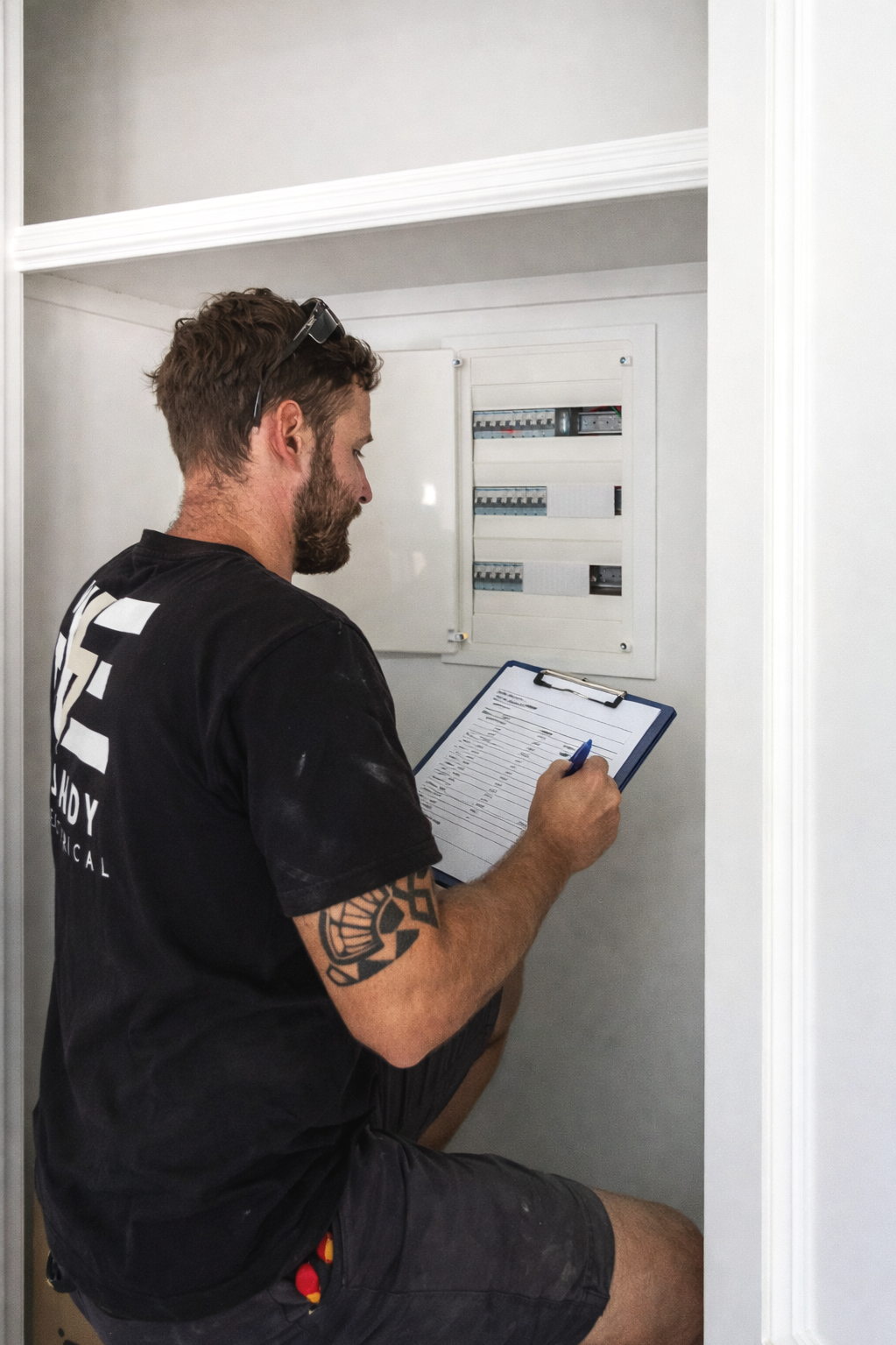 Switchboard safety inspection and report — residential electrician Burleigh Heads Gold Coast — Hundy Electrical