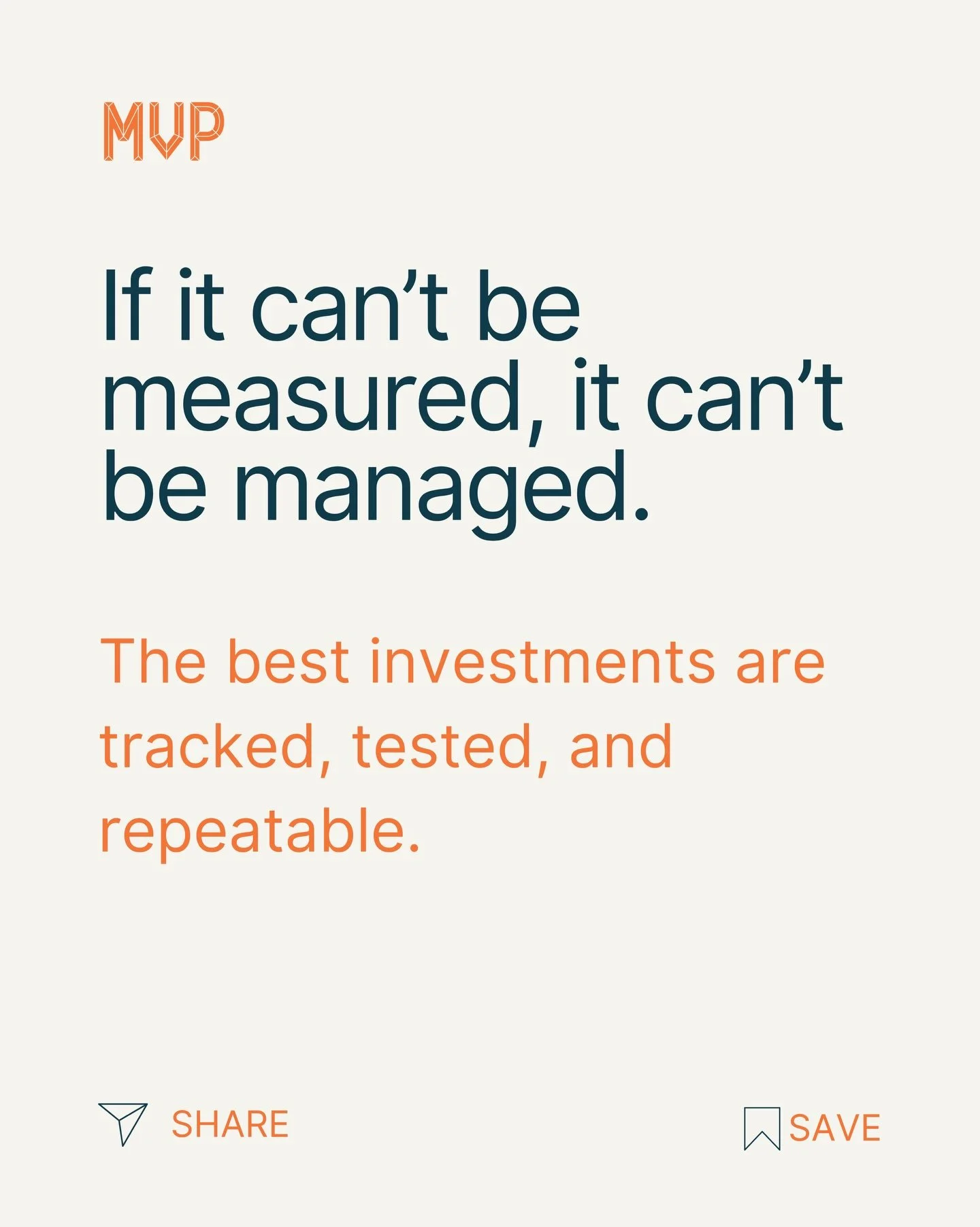 Measure always, buy with insight.