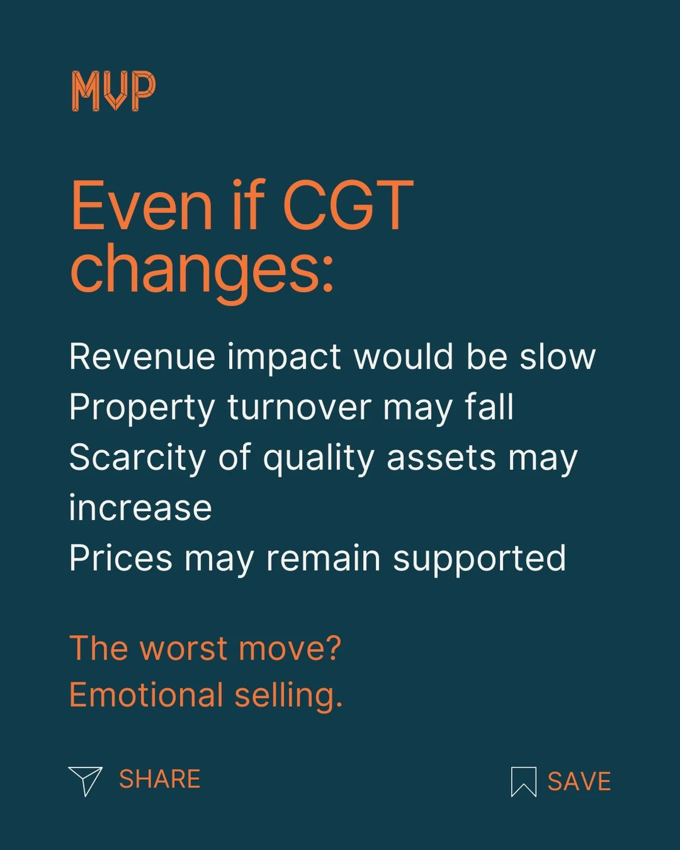 CGT is a hot topic but what if the rules change?
Act with Inisght.