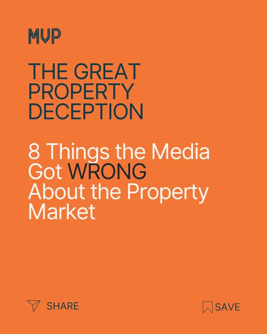 The media got it wrong&hellip; again.

In 2025, headlines told us:
❌ Property would crash
❌ Melbourne was finished
❌ Rate cuts would fix affordability
❌ The boom was over

Reality?
Prices rose. Rents hit records. And smart investors kept moving.

The
