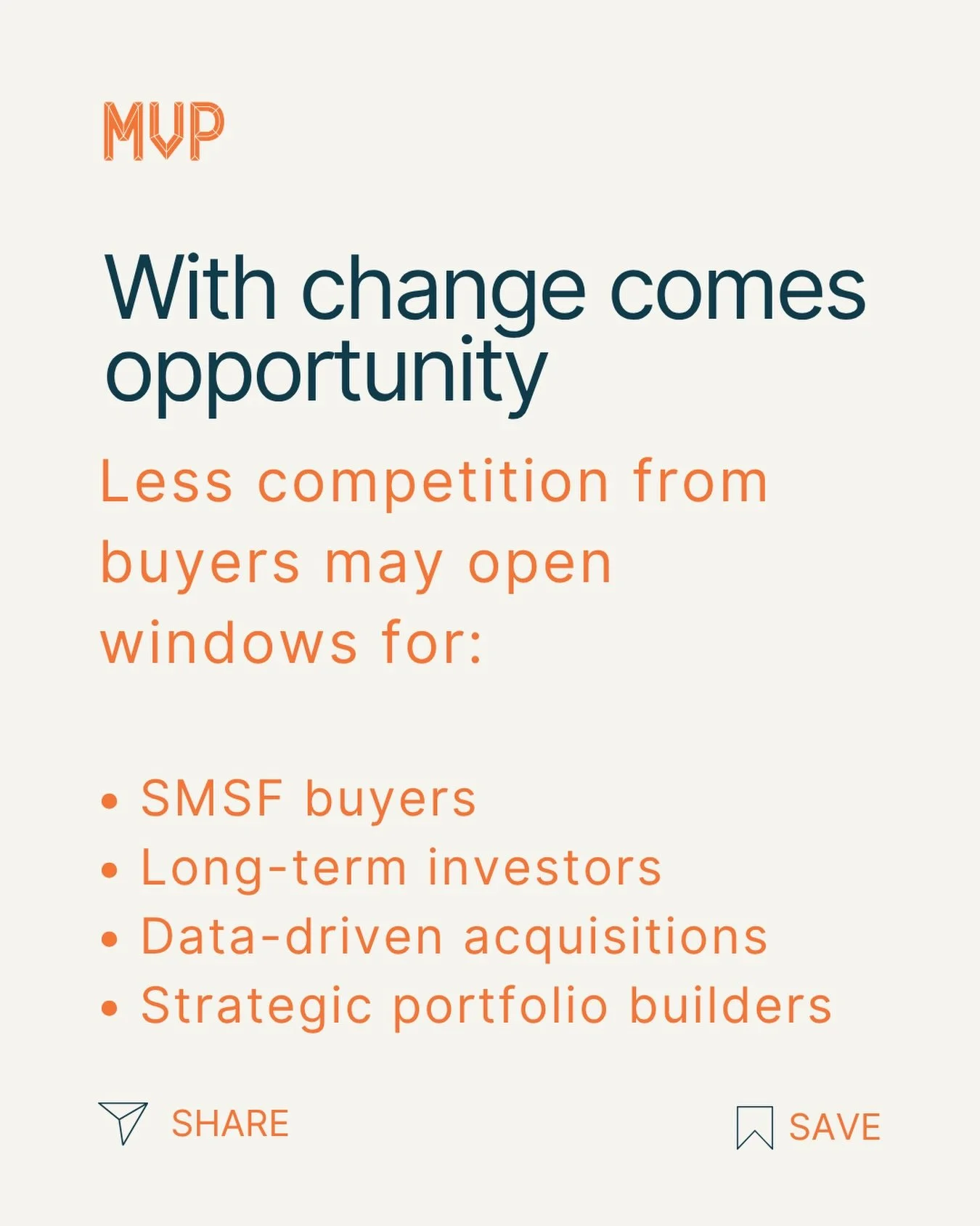 With change comes opportunity. Buy with Insight. #mvp