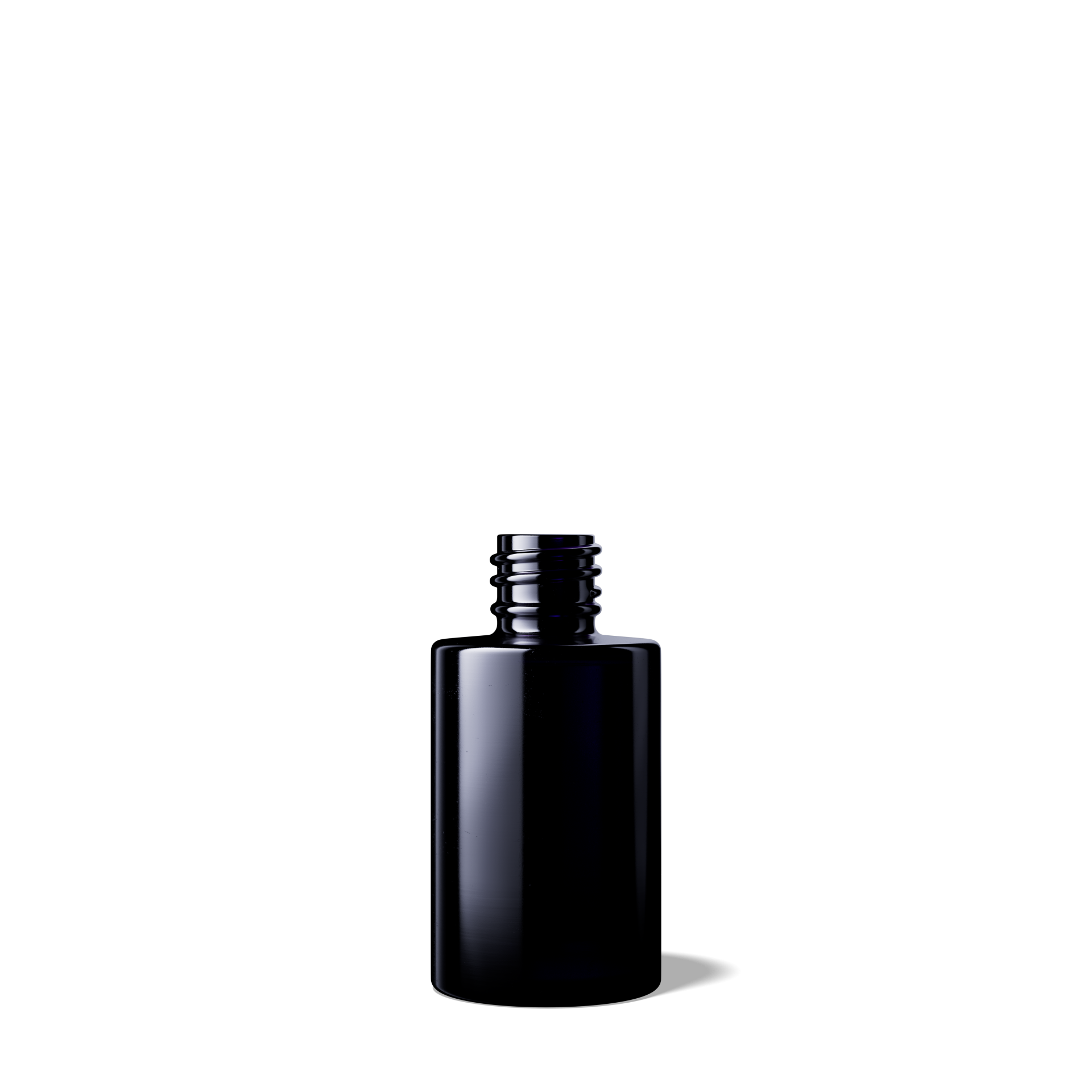 Close-up of a metallic object with a threaded top, set against a black background with a red line running horizontally.