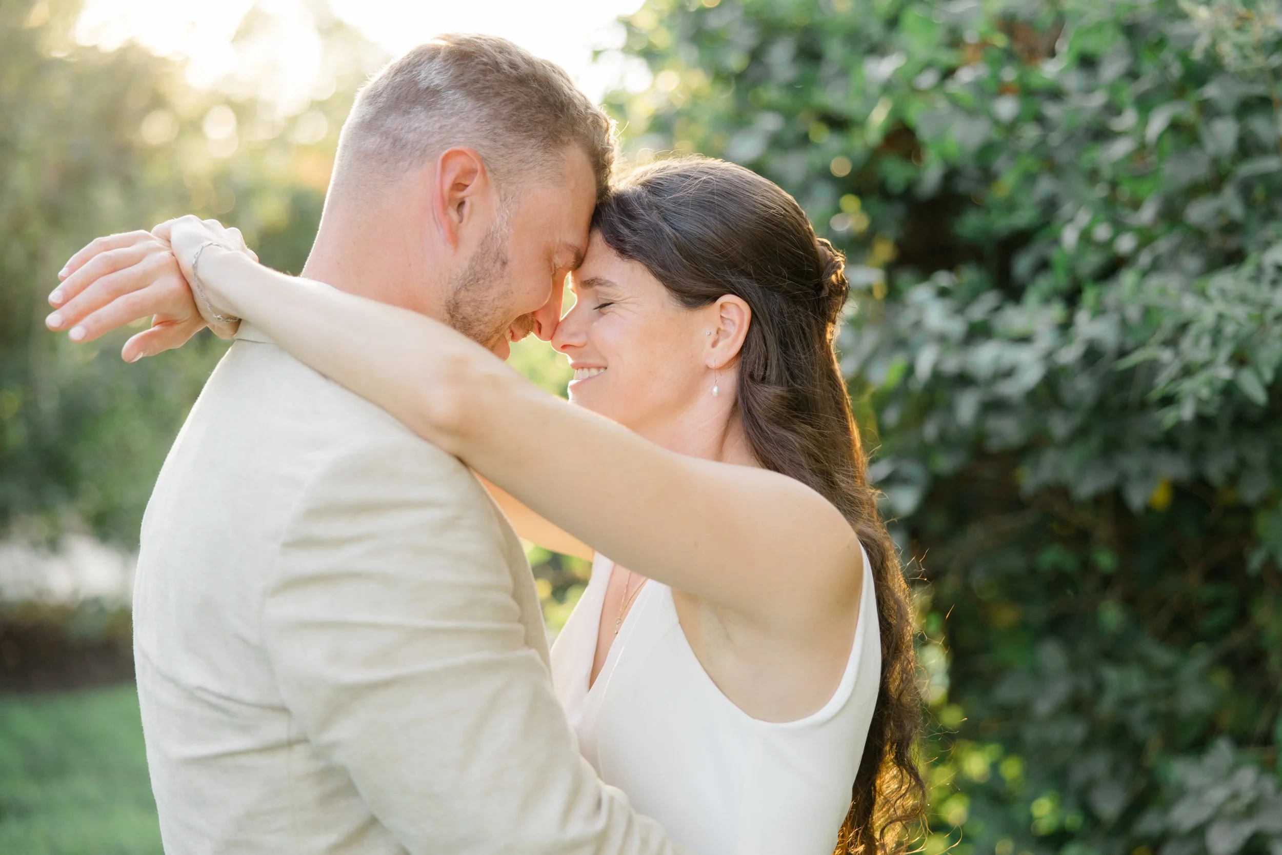 Couple for an Indianapolis wedding